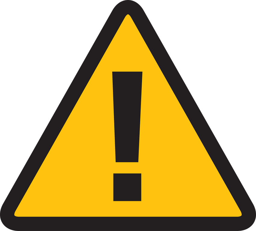 image of warning sign