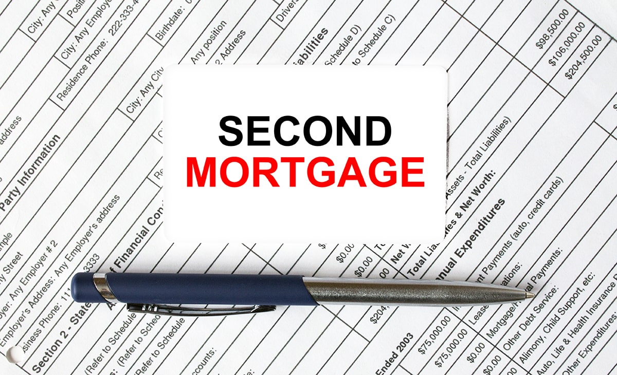 second mortgage lien image